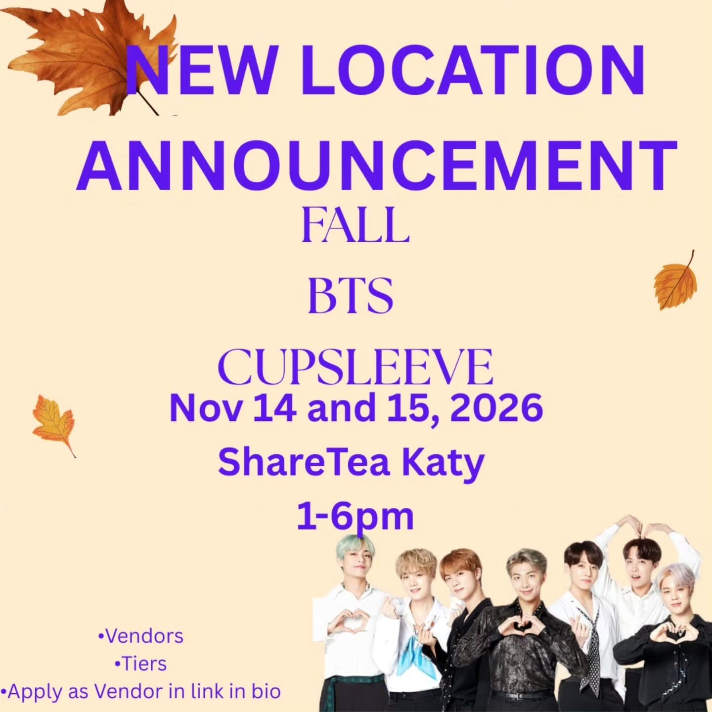 !NEW LOACTION! Fall Into Bangtan