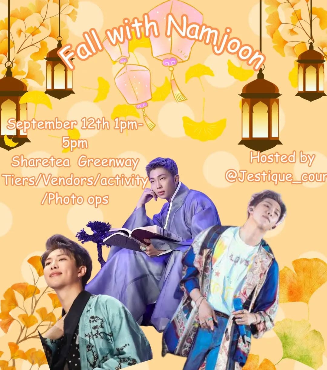 Fall with Namjoon