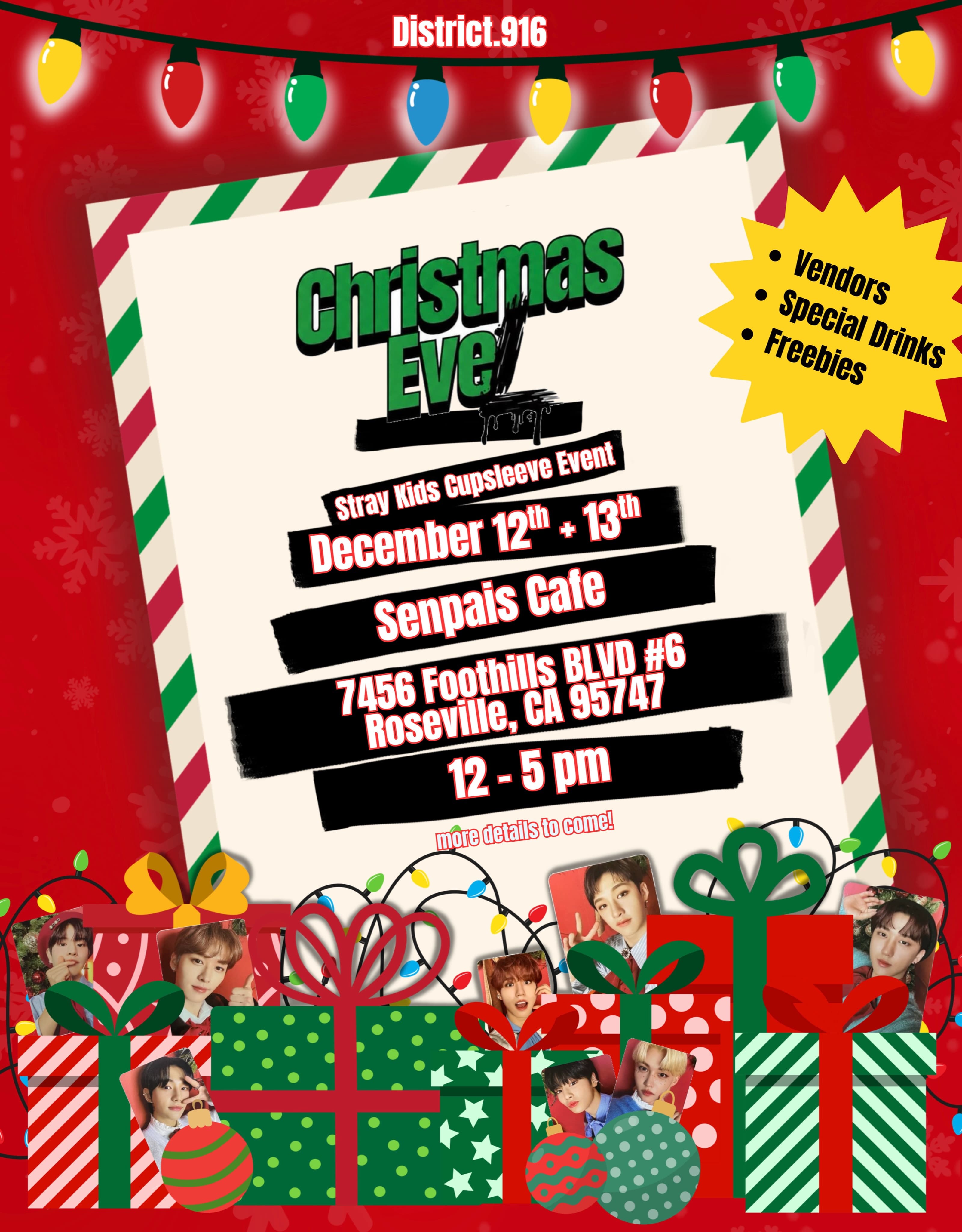 Christmas EveL a Stray Kids Cupsleeve Event - Image 1