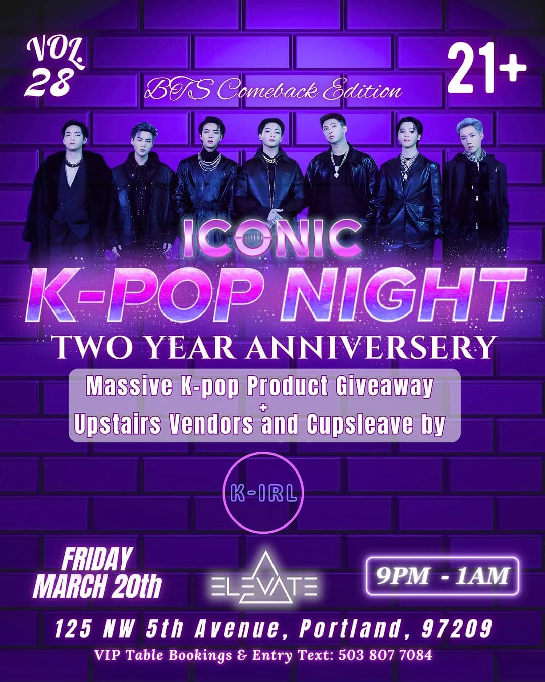 ICONIC K-POP NIGHT BTS COMEBACK EDITION - Image 4