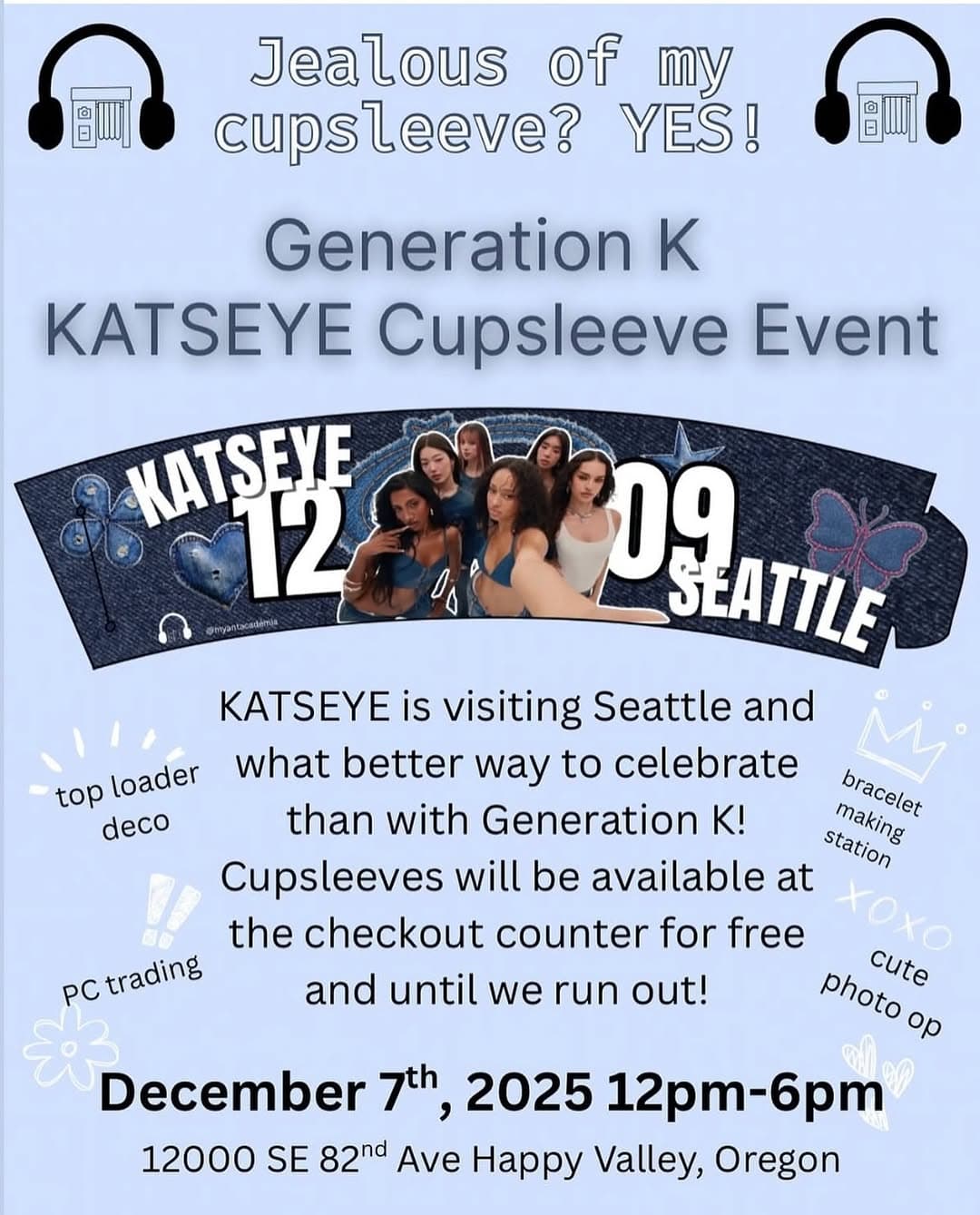 Generation K KATSEYE Cupsleeve Event - Cover image