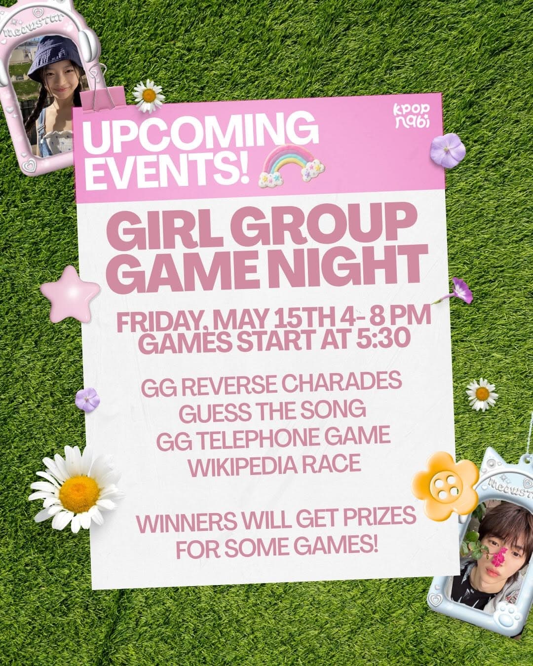 GIRL GROUP GAME NIGHT - Cover image