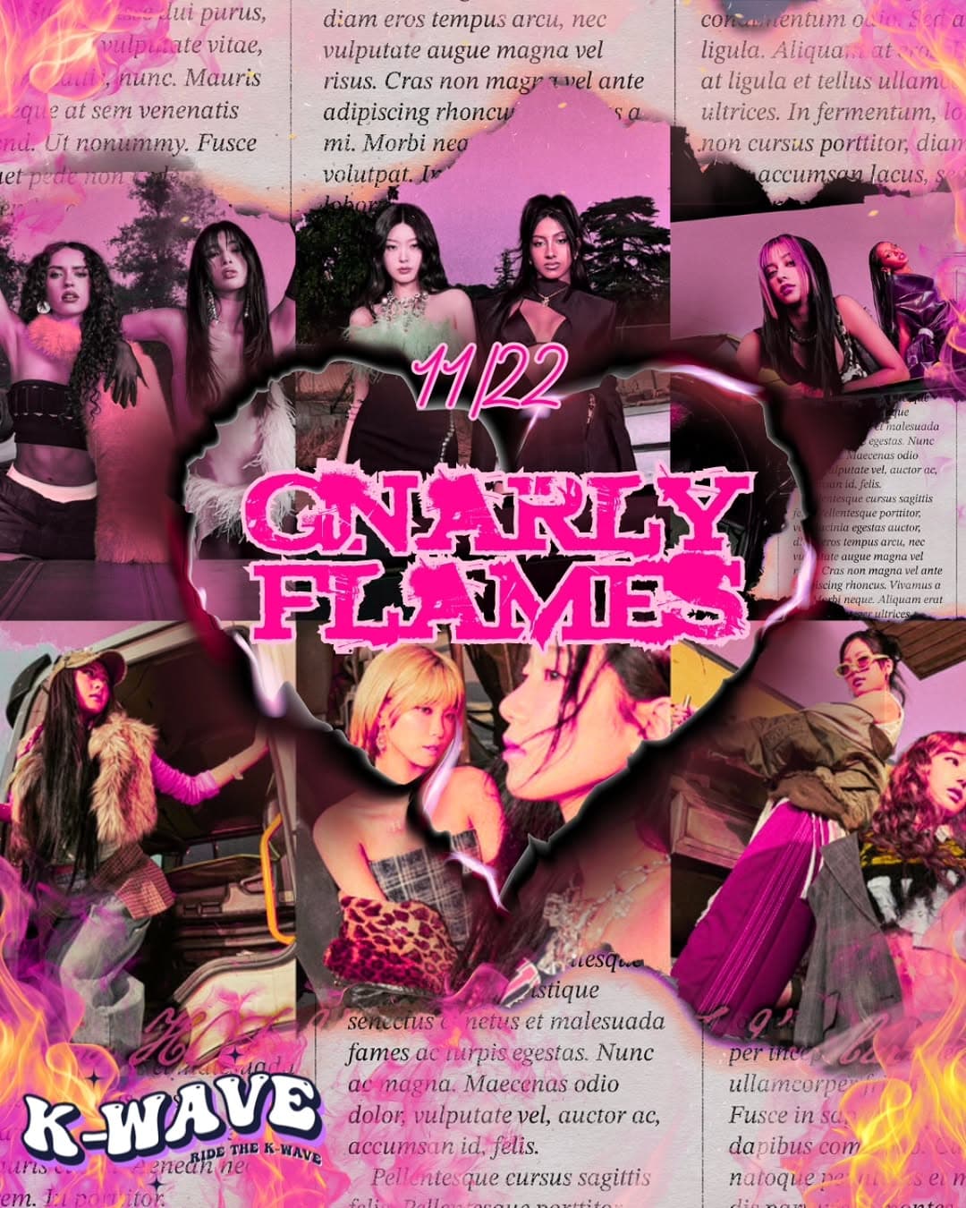 GNARLY FLAMES - Cover image