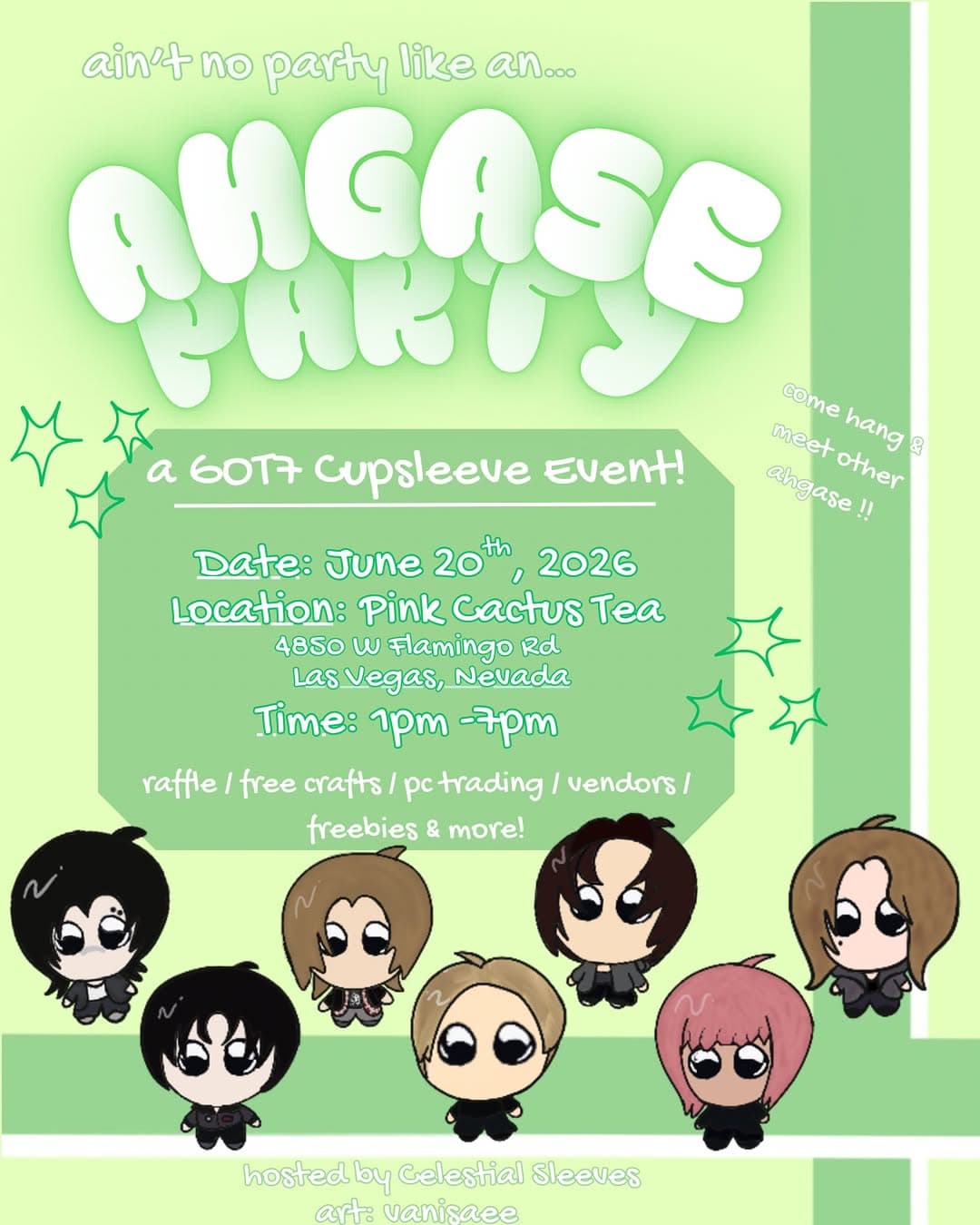 AHGASE PARTY GOT7 Cupsleeve Event - Cover image