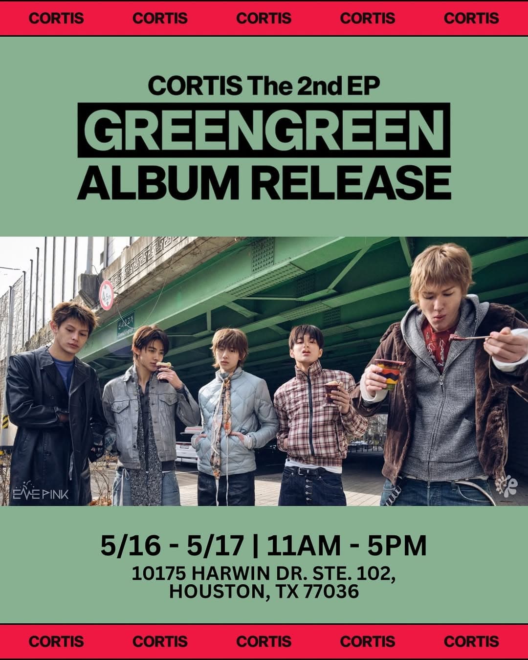 GREENGREEN 2ND EP Album Release Event - Cover image