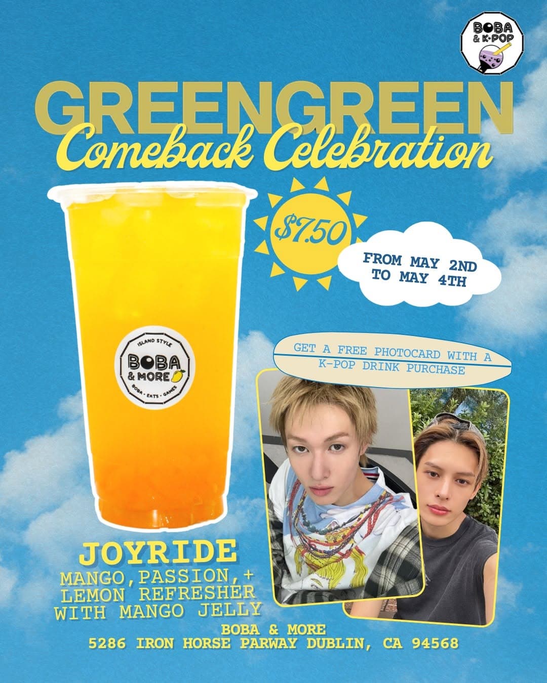 GreenGreen Comeback Celebration - Cover image