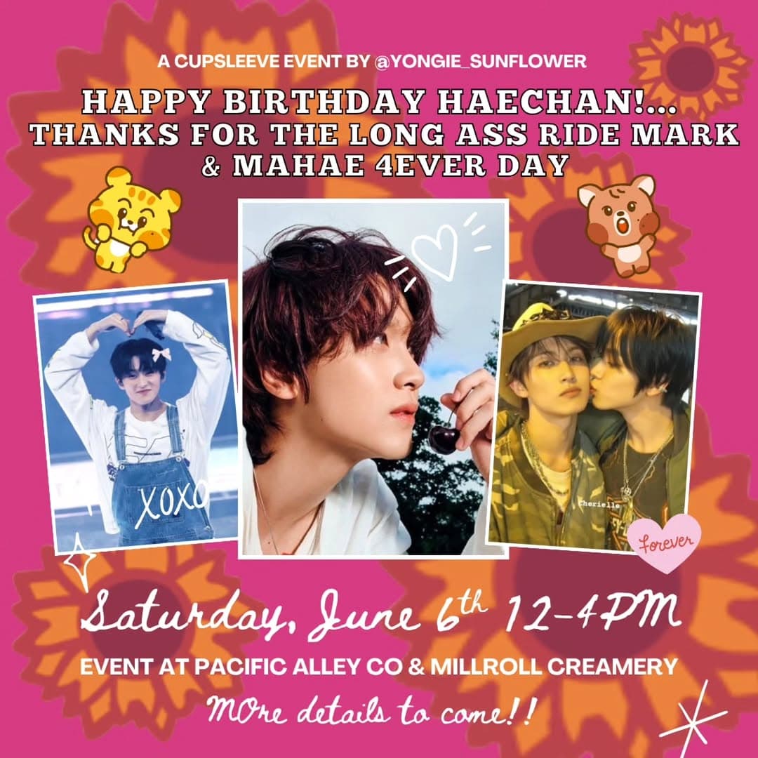 Haechan Birthday & Mark Appreciation Event