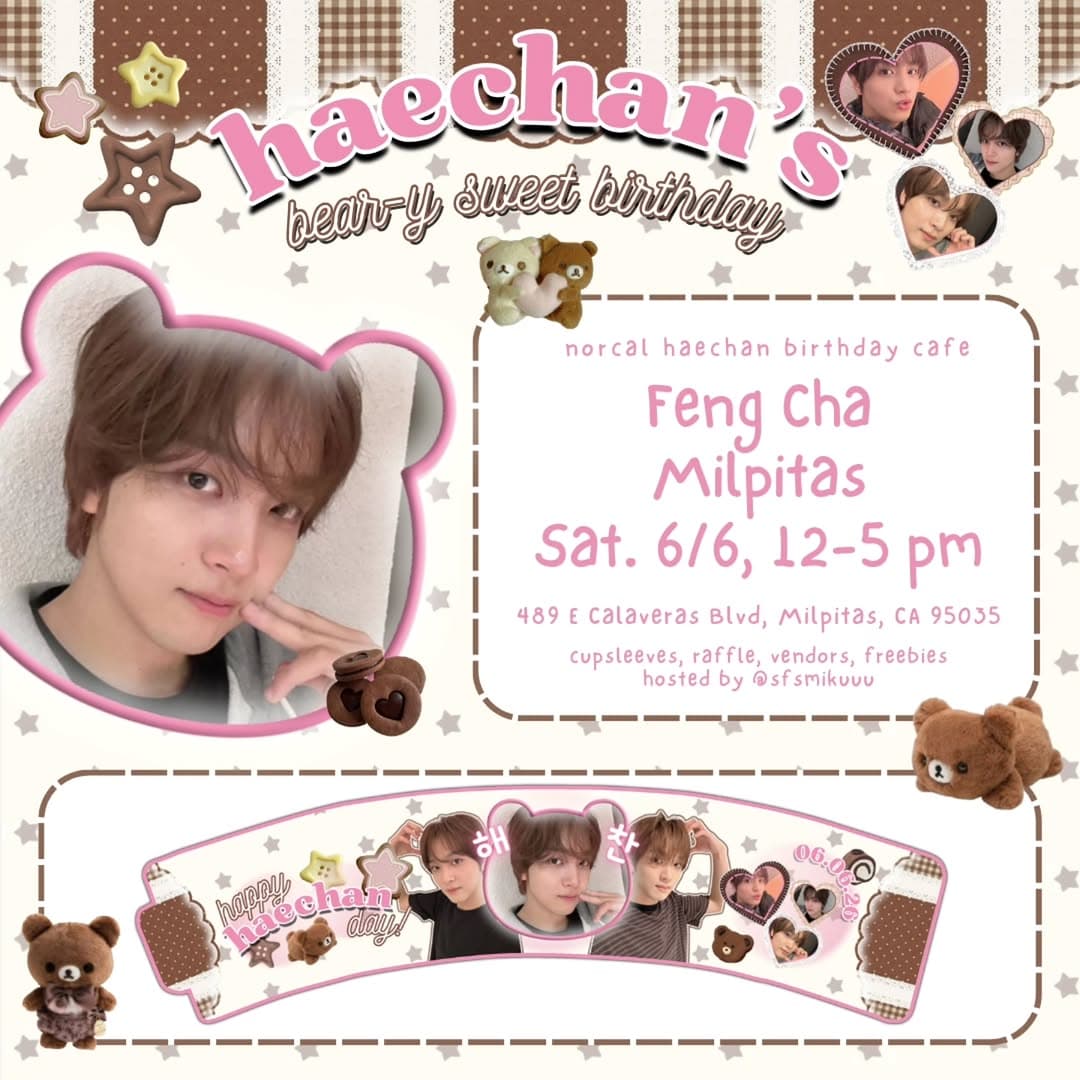 Haechan's Bear-y Sweet Birthday