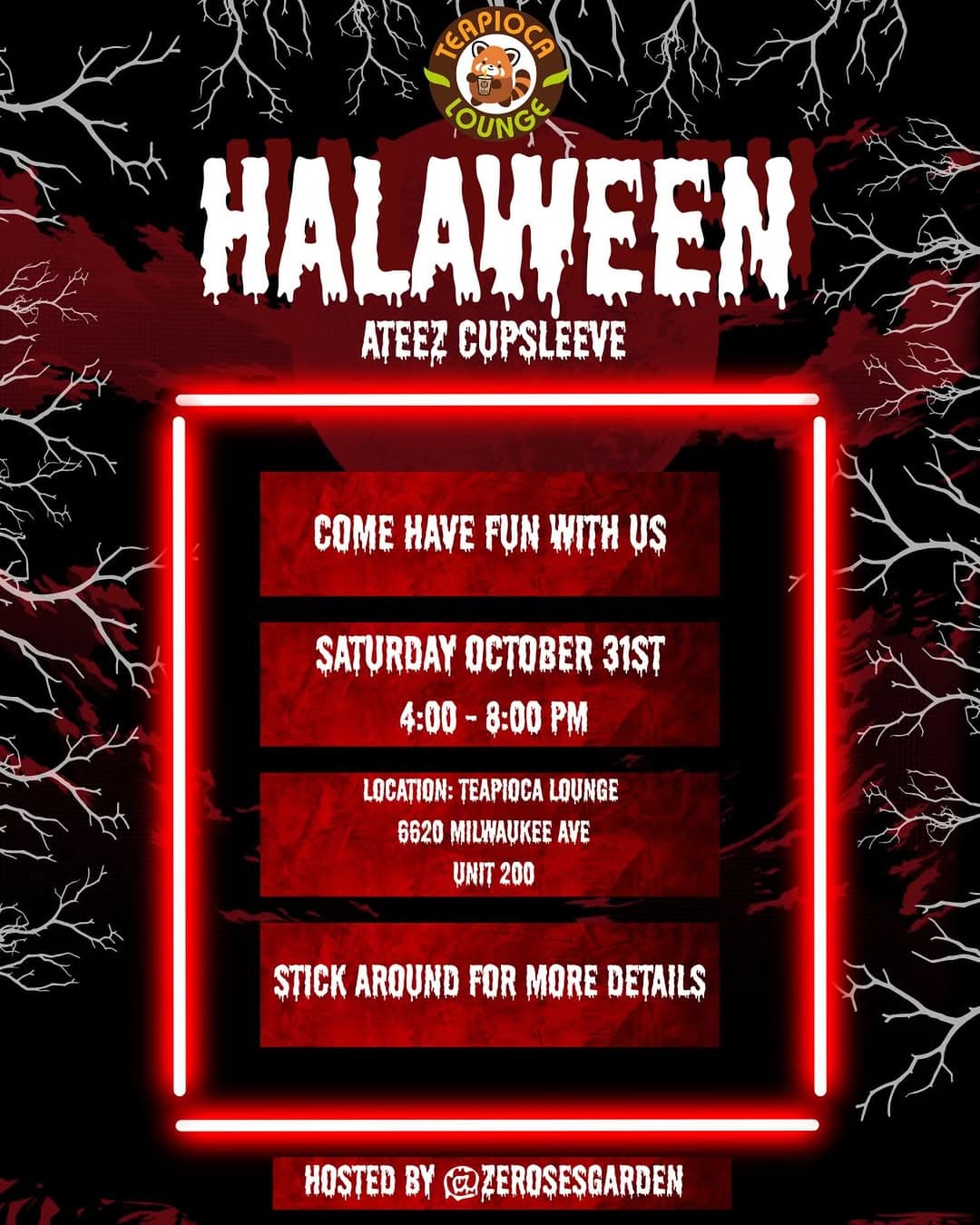 HALAWEEN: ATEEZ CUPSLEEVE