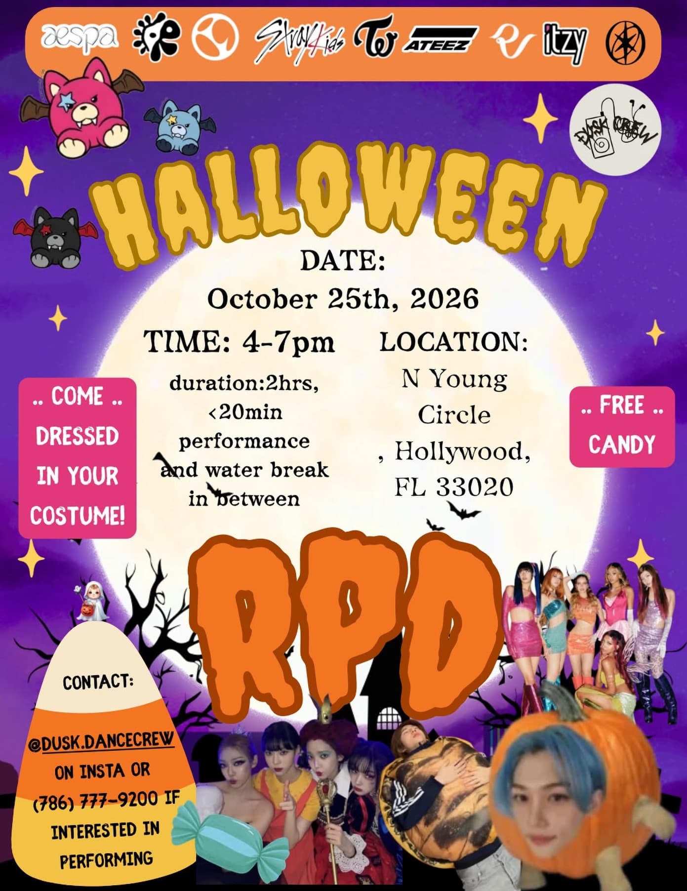 Halloween Kpop Random Dance with DUSK CREW - Image 1