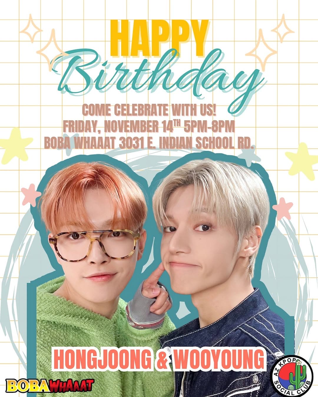 Happy Birthday Hongjoong & Wooyoung - Cover image
