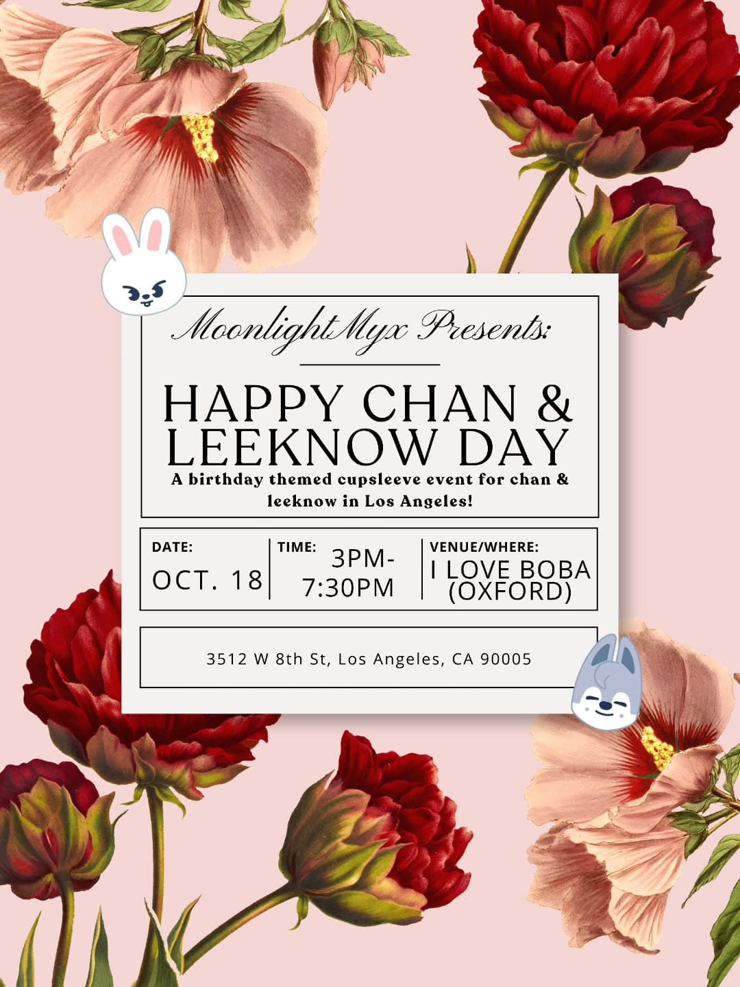 Happy Chan & Lee Know Day