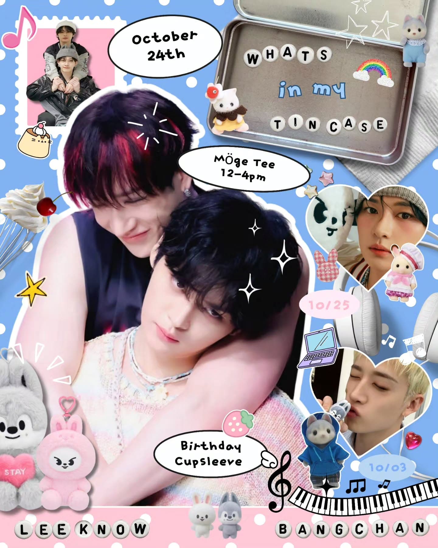 What's in my tin case? MinChan Cupsleeve