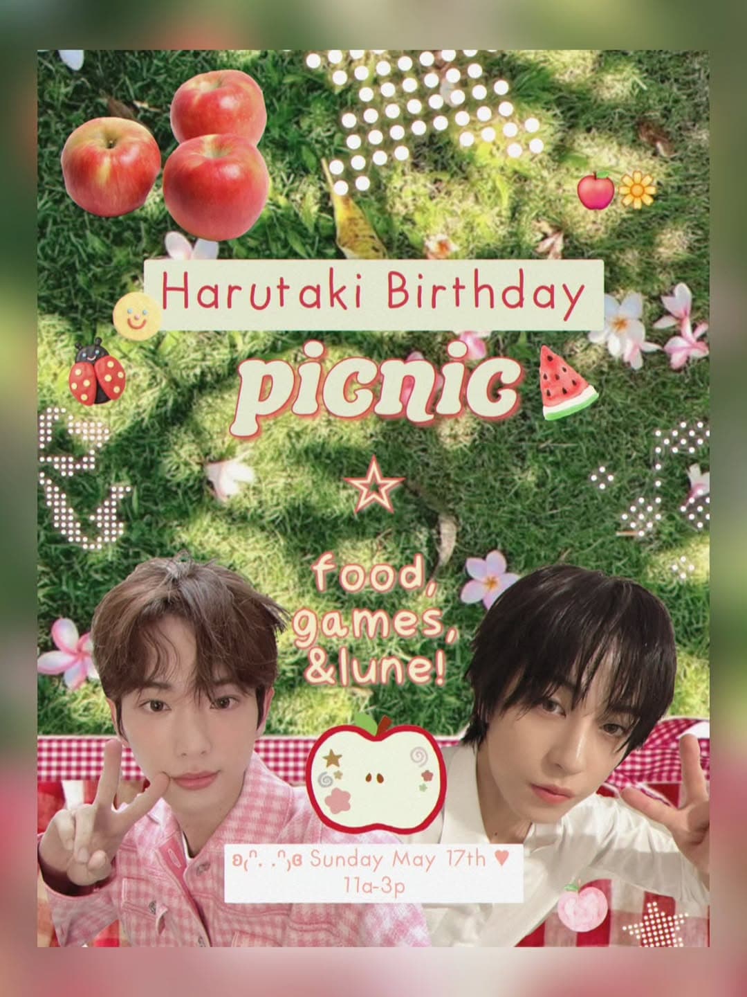 Harutaki birthday picnic