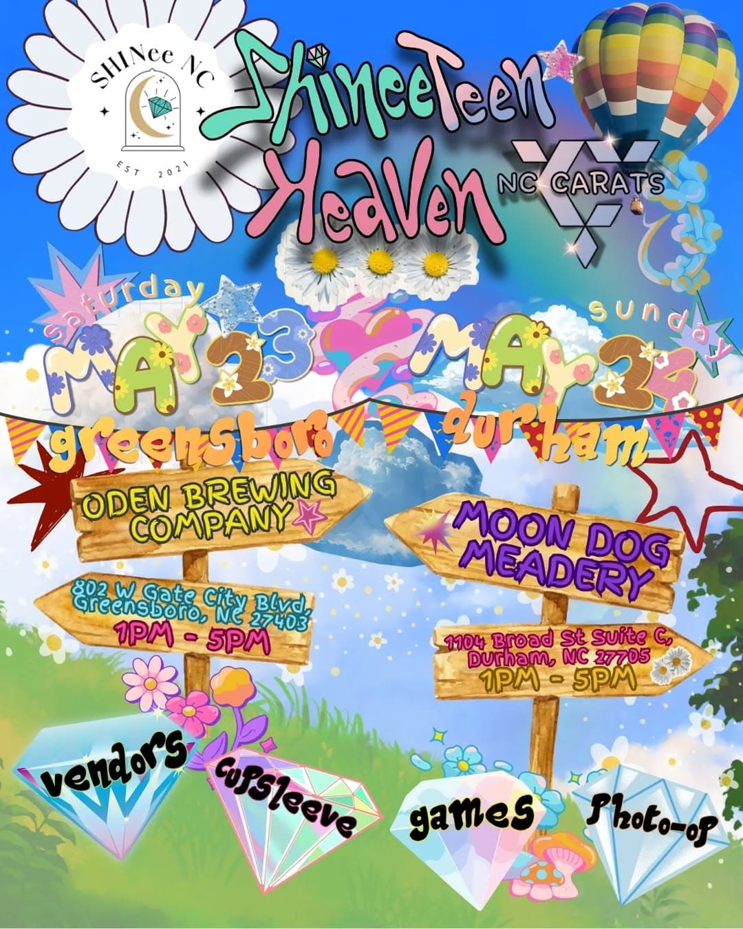 Shinee Teen Heaven TRIANGLE EVENT