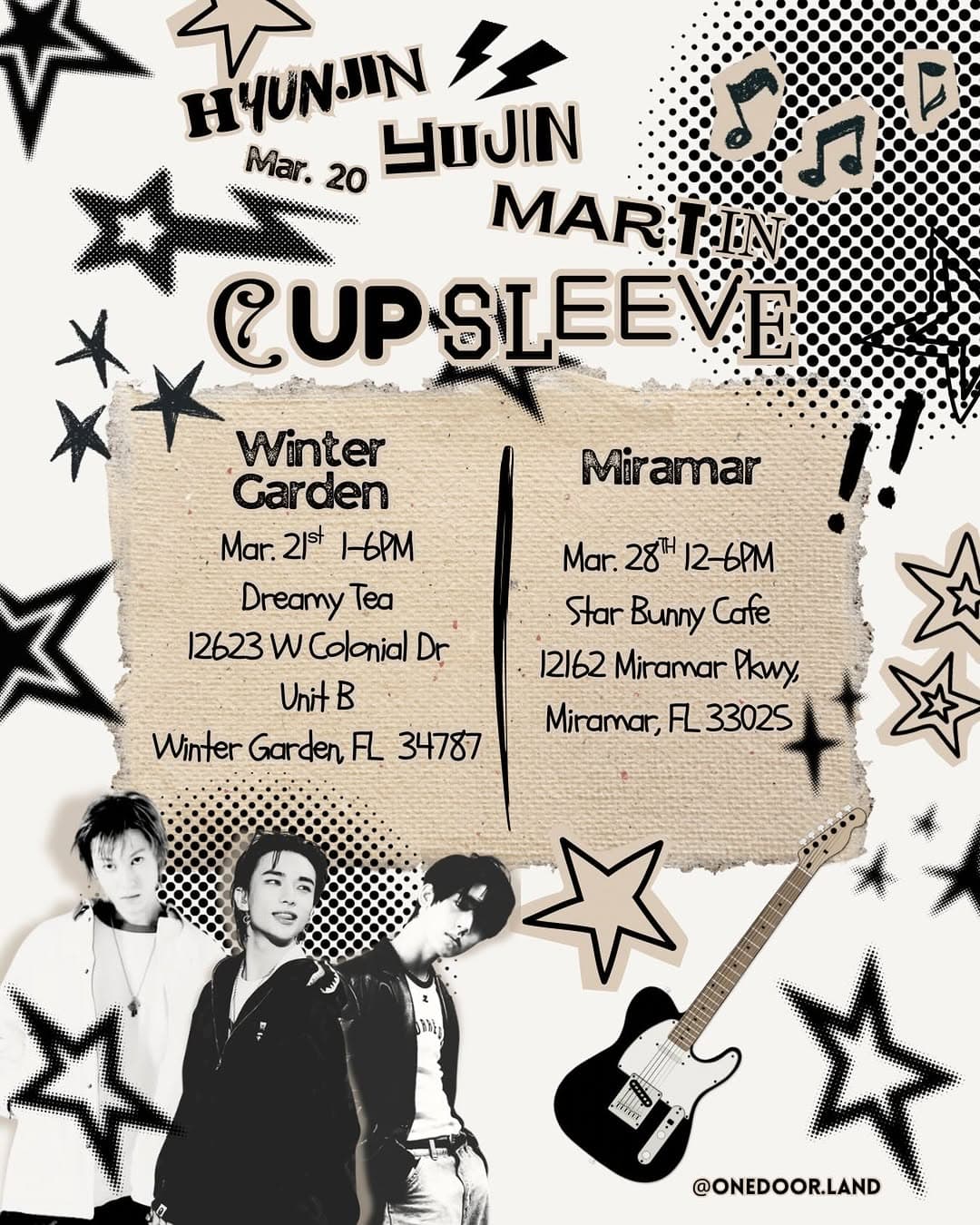 HYUNJIN, YUJIN, AND MARTIN CUPSLEEVE Miramar, FL - Cover image