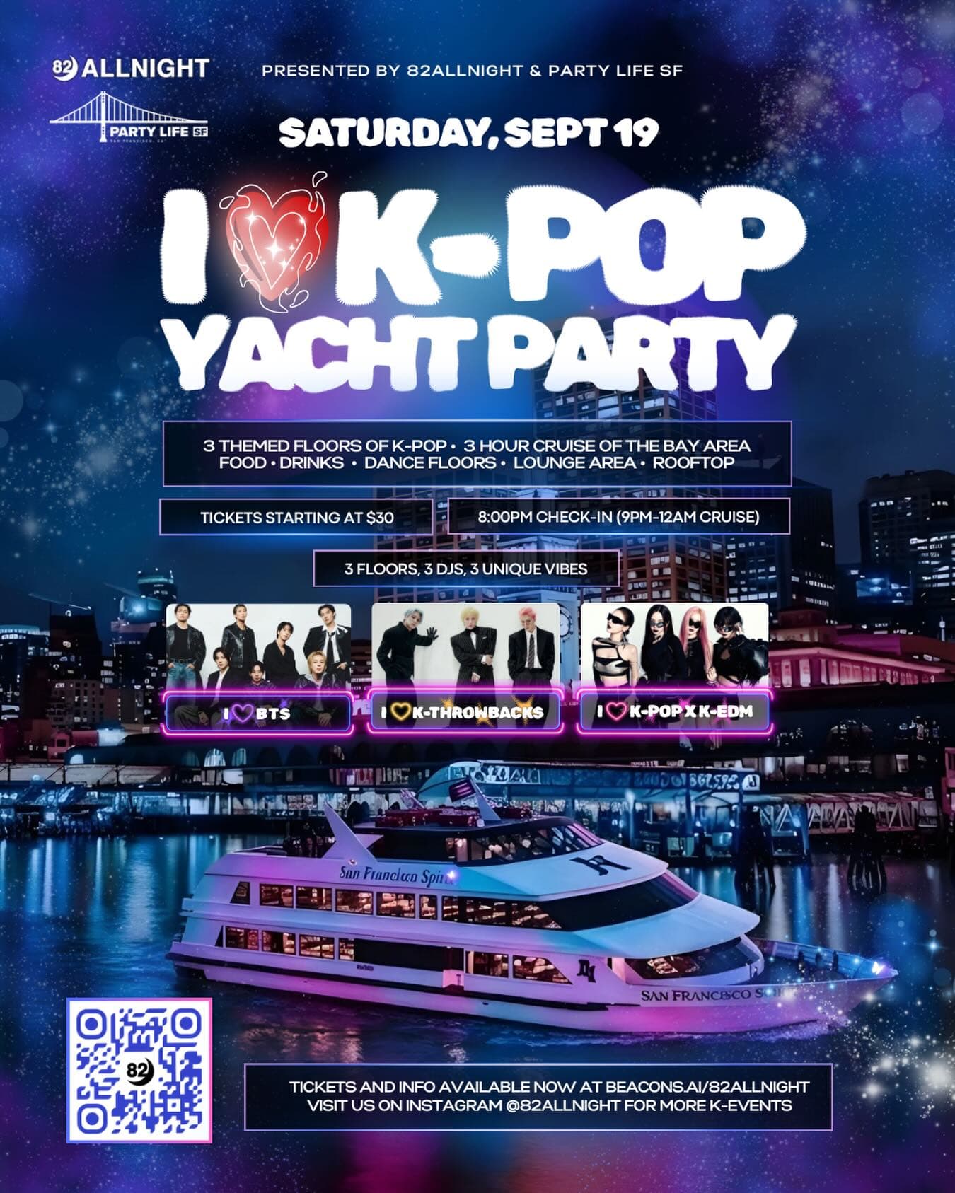 I ❤ K-Pop Yacht Party