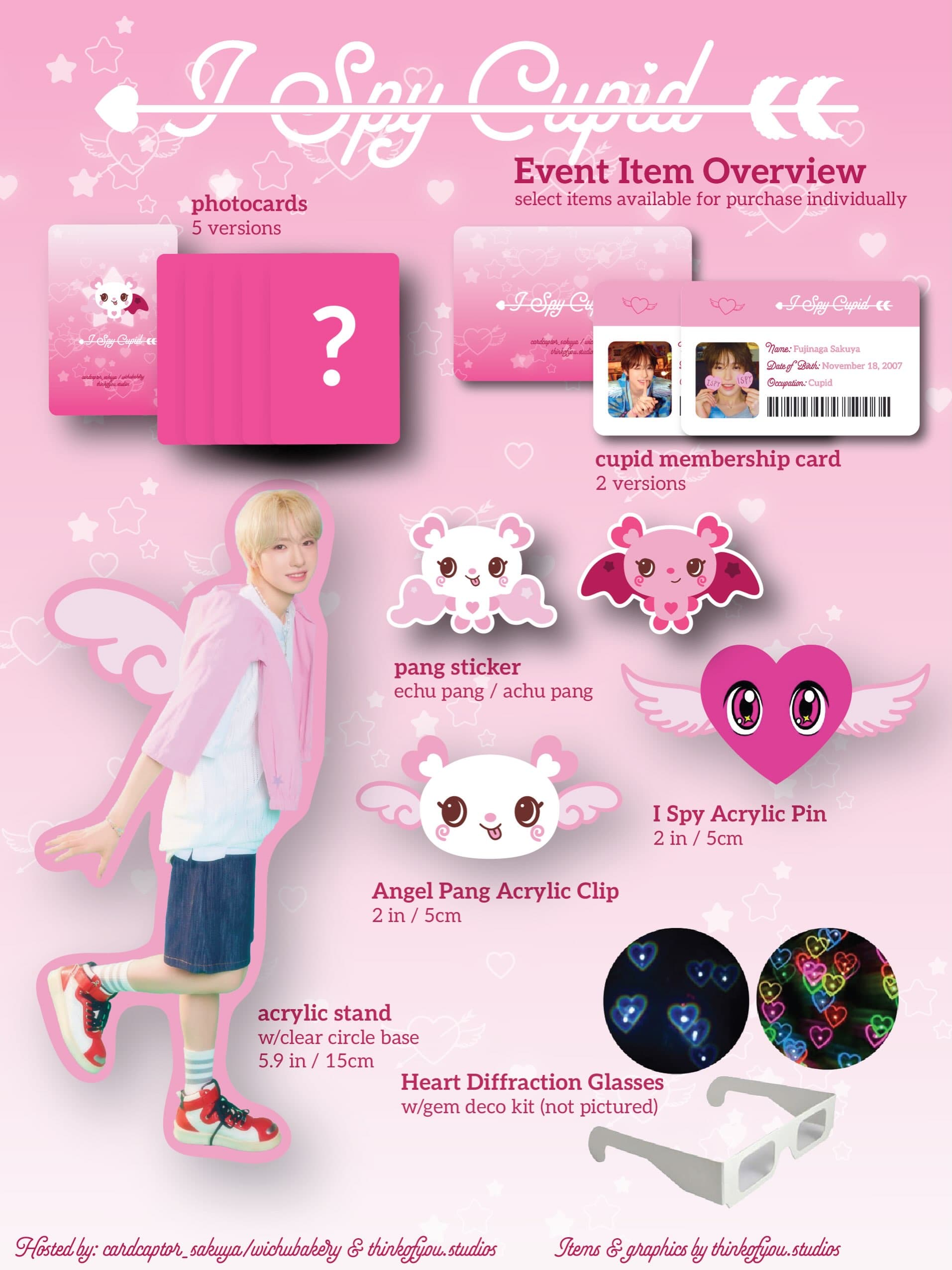 I spy Cupid: Sakuya Birthday Cafe Event