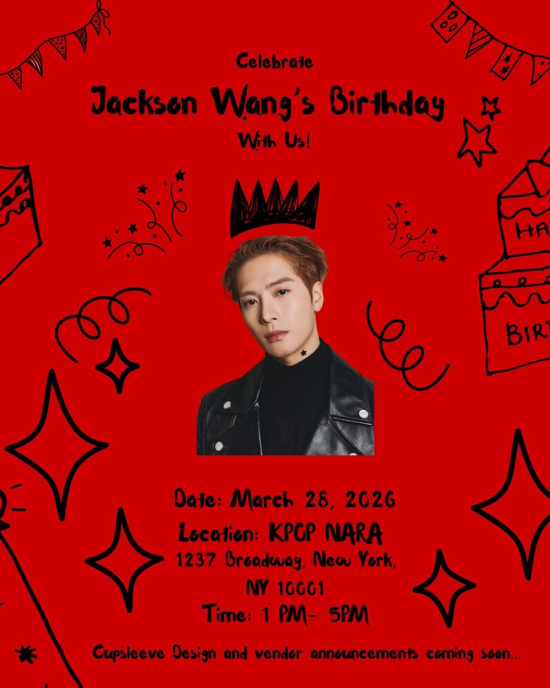 Jackson Wang Cupsleeve Event - Image 1