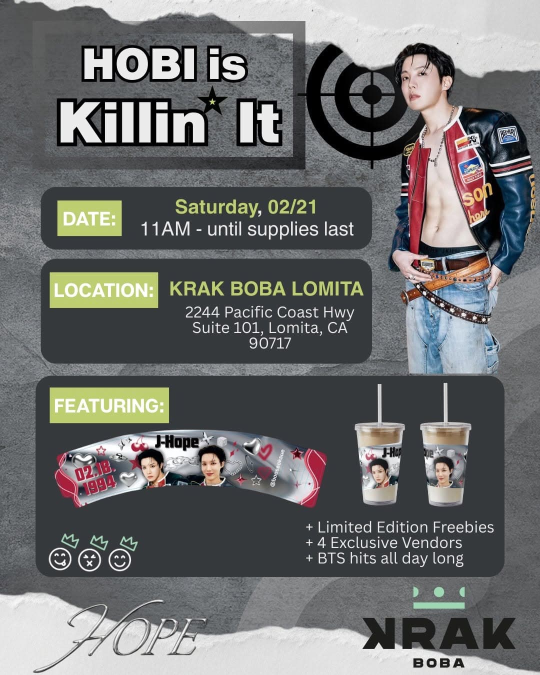 J-Hope Birthday Cupsleeve Event - Image 2