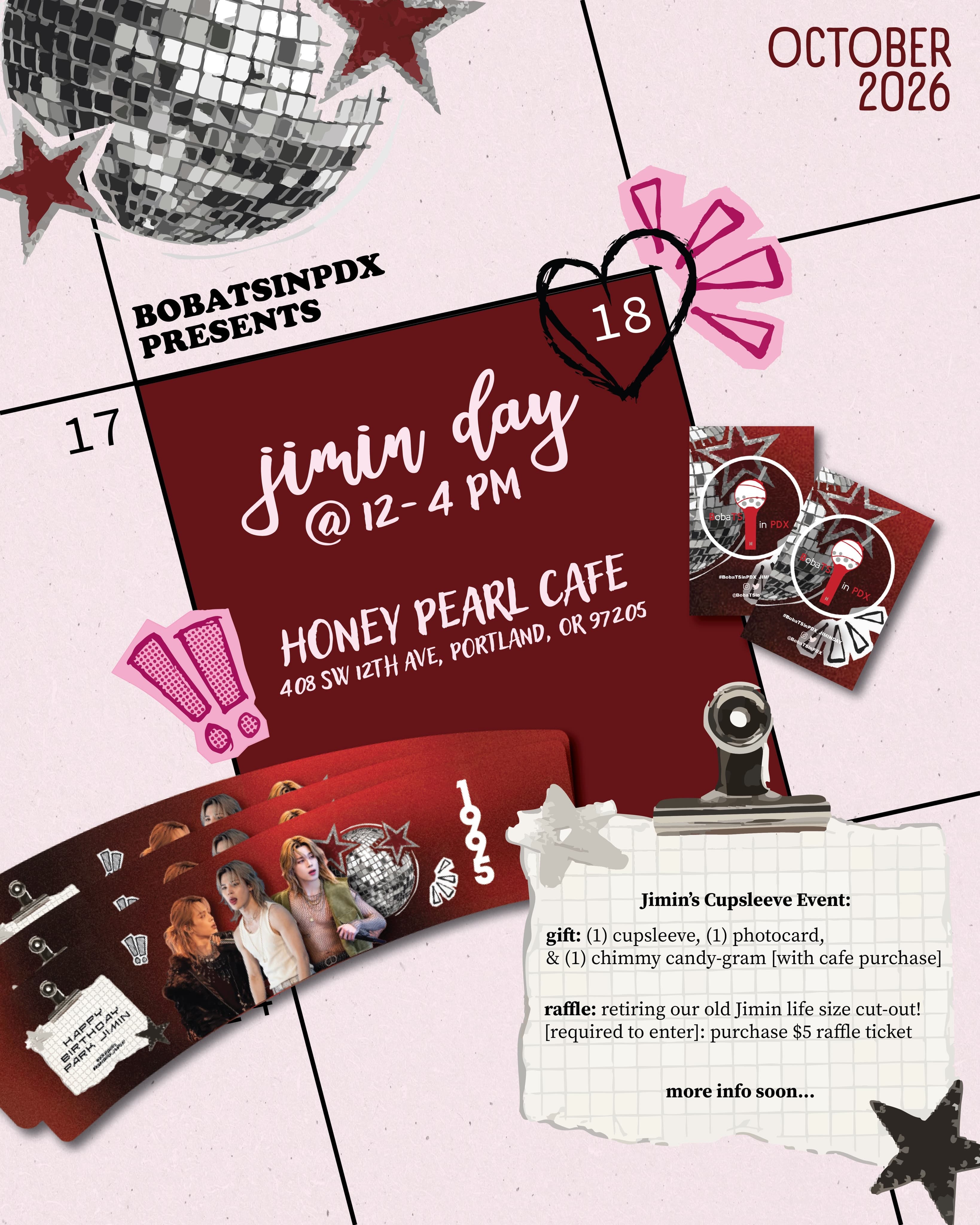 JIMIN DAY CAFE EVENT - Image 1