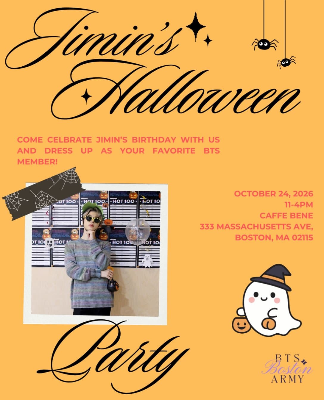 Jimin's Halloween Party