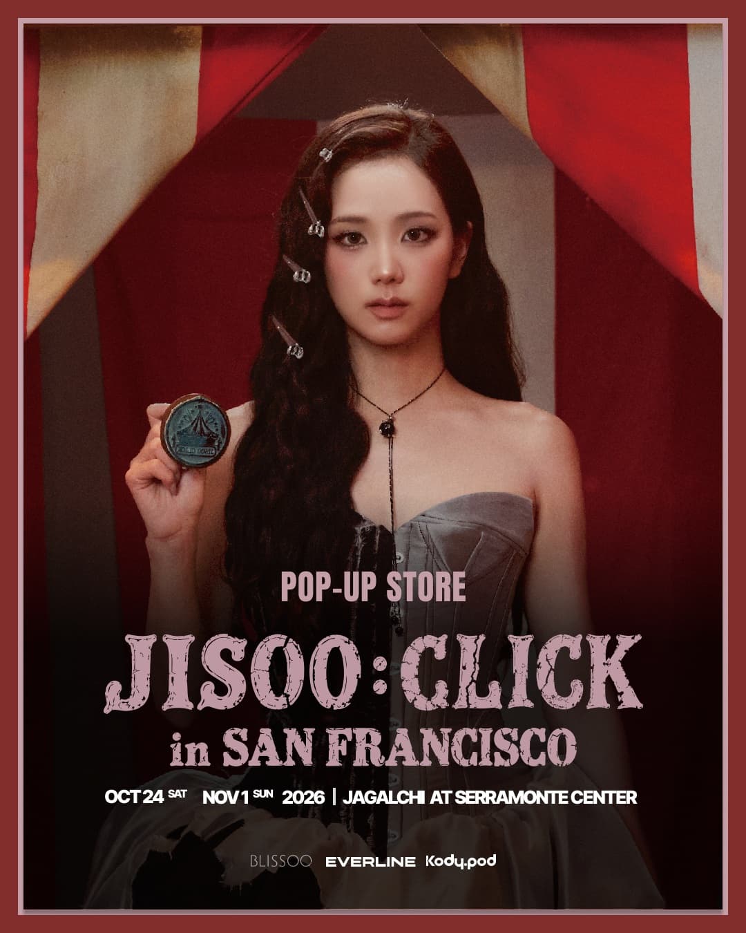 JISOO : CLICK POP-UP