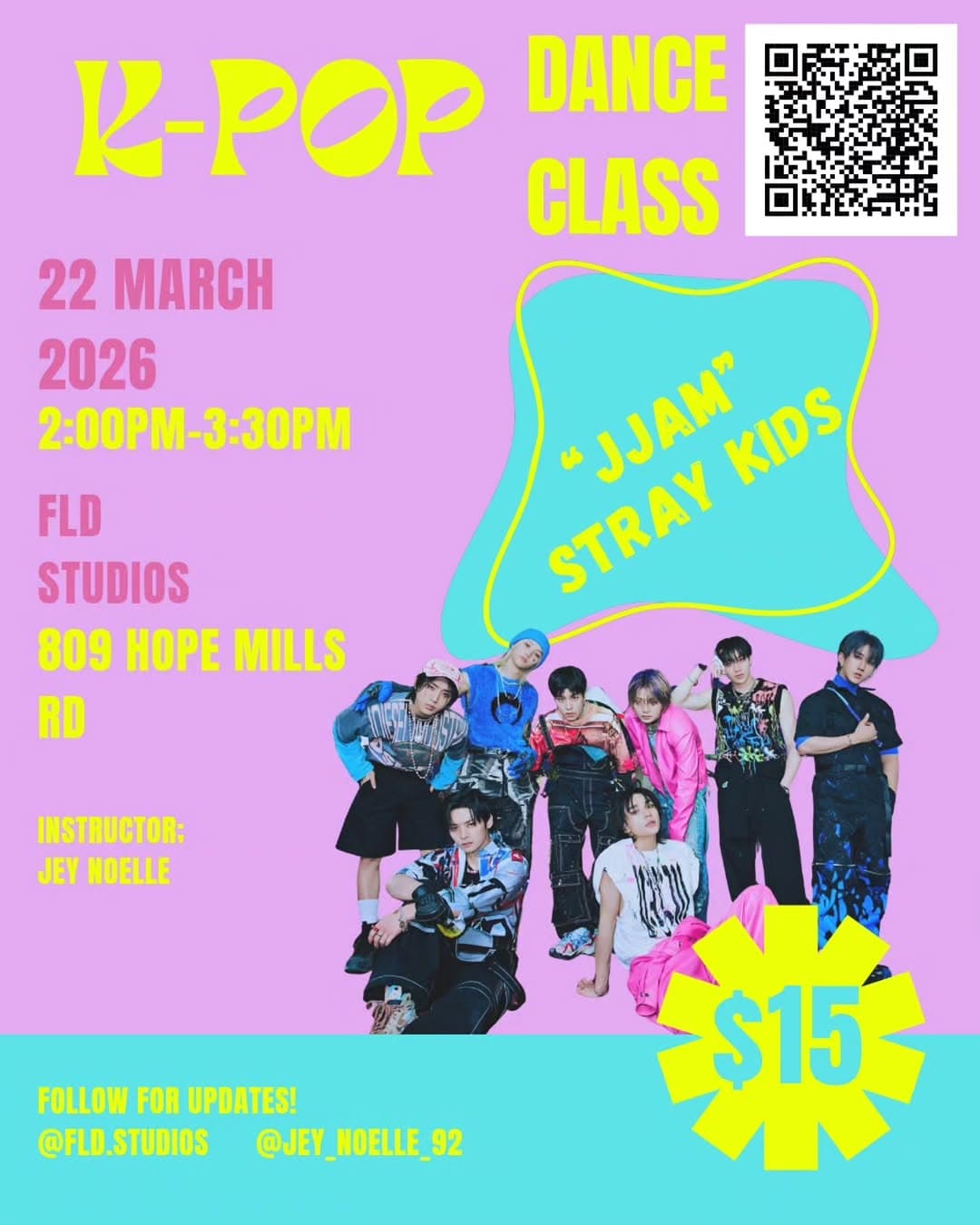 JJAM by Stray Kids dance class - Cover image