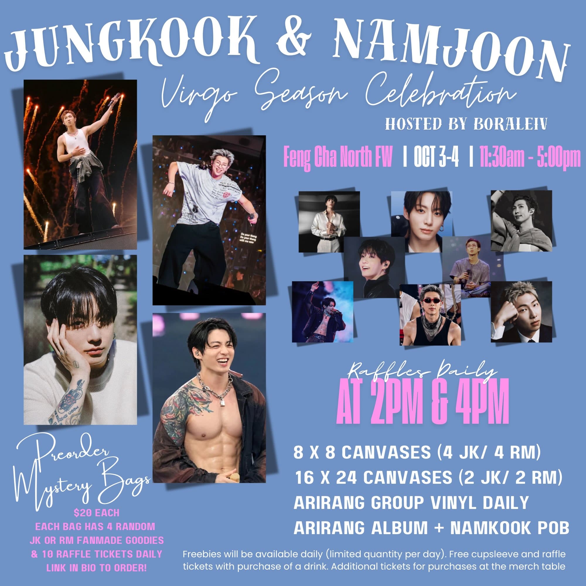 Jungkook & Namjoon Virgo Season Celebration