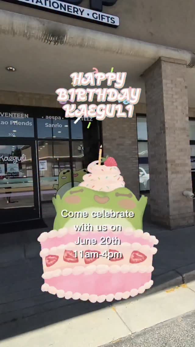 Kaeguli Kpop Shop Birthday - Image 2