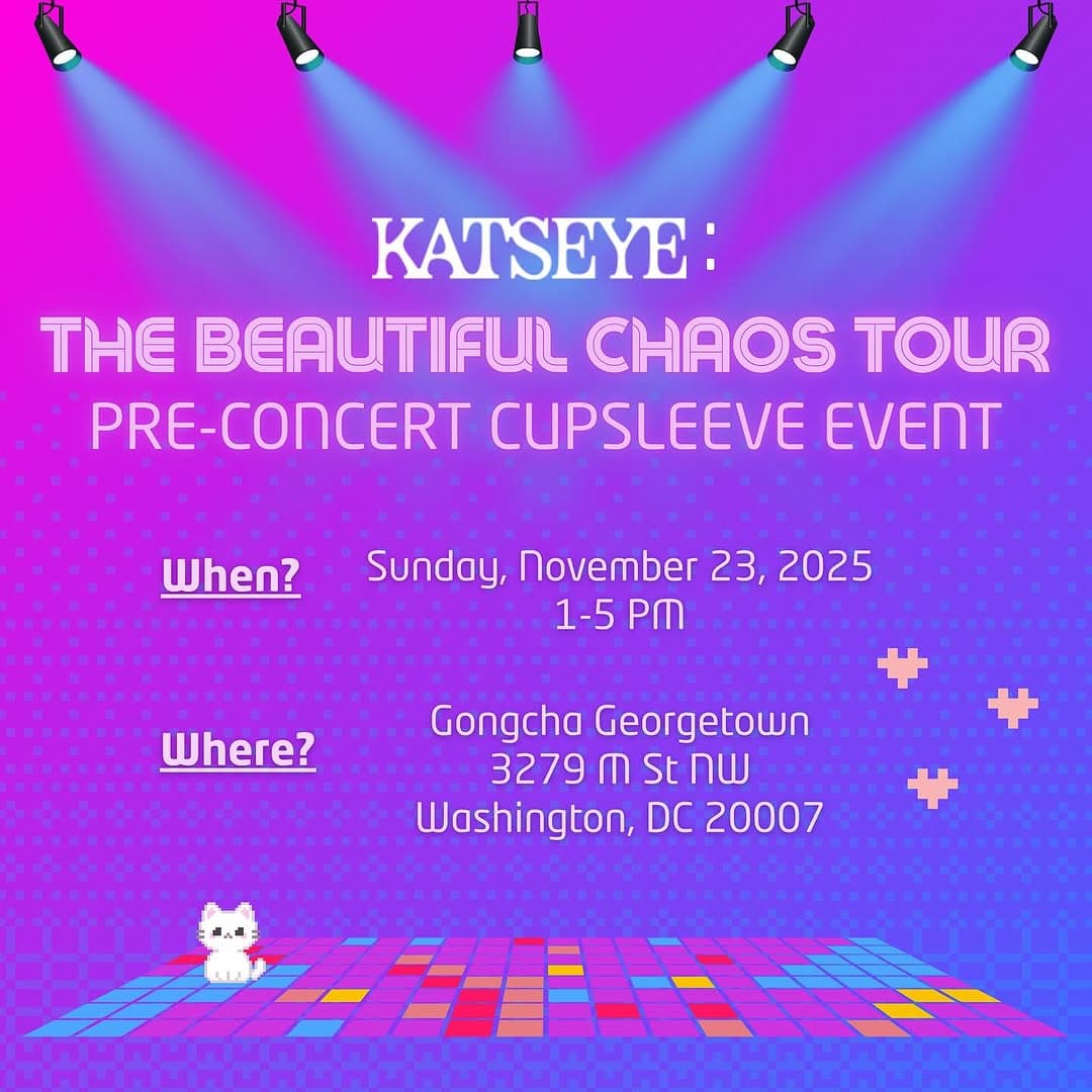 KATSEYE PRE-CONCERT CUPSLEEVE EVENT - Image 1