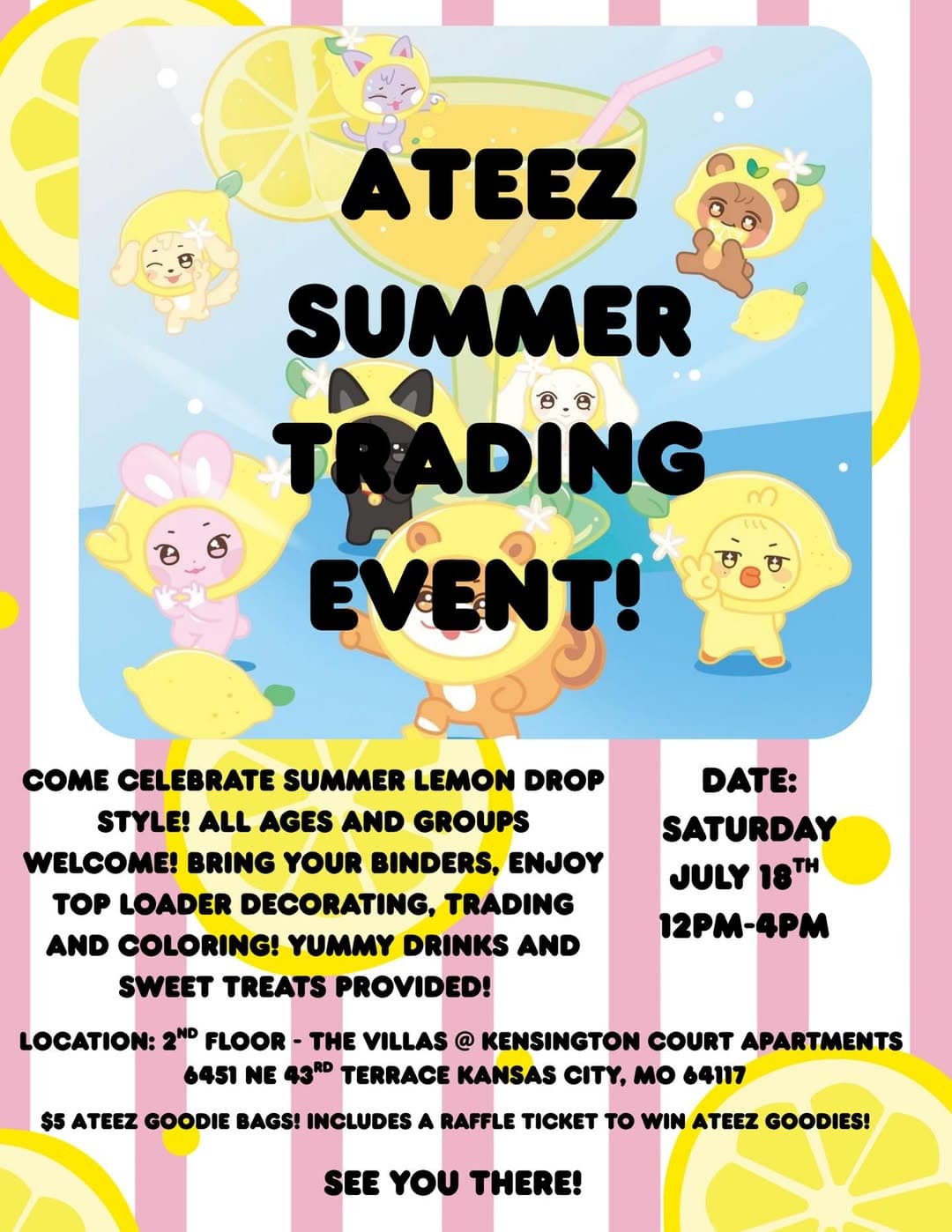Ateez Summer Trading Event