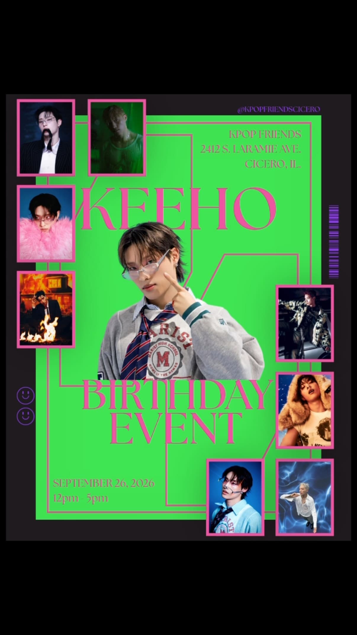 Keeho Birthday Event