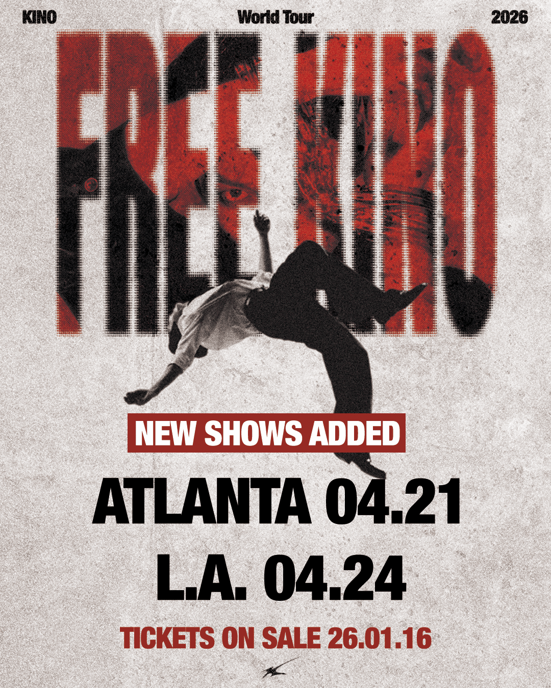 KINO 2026 World Tour <FREE KINO> - Los Angeles - Cover image
