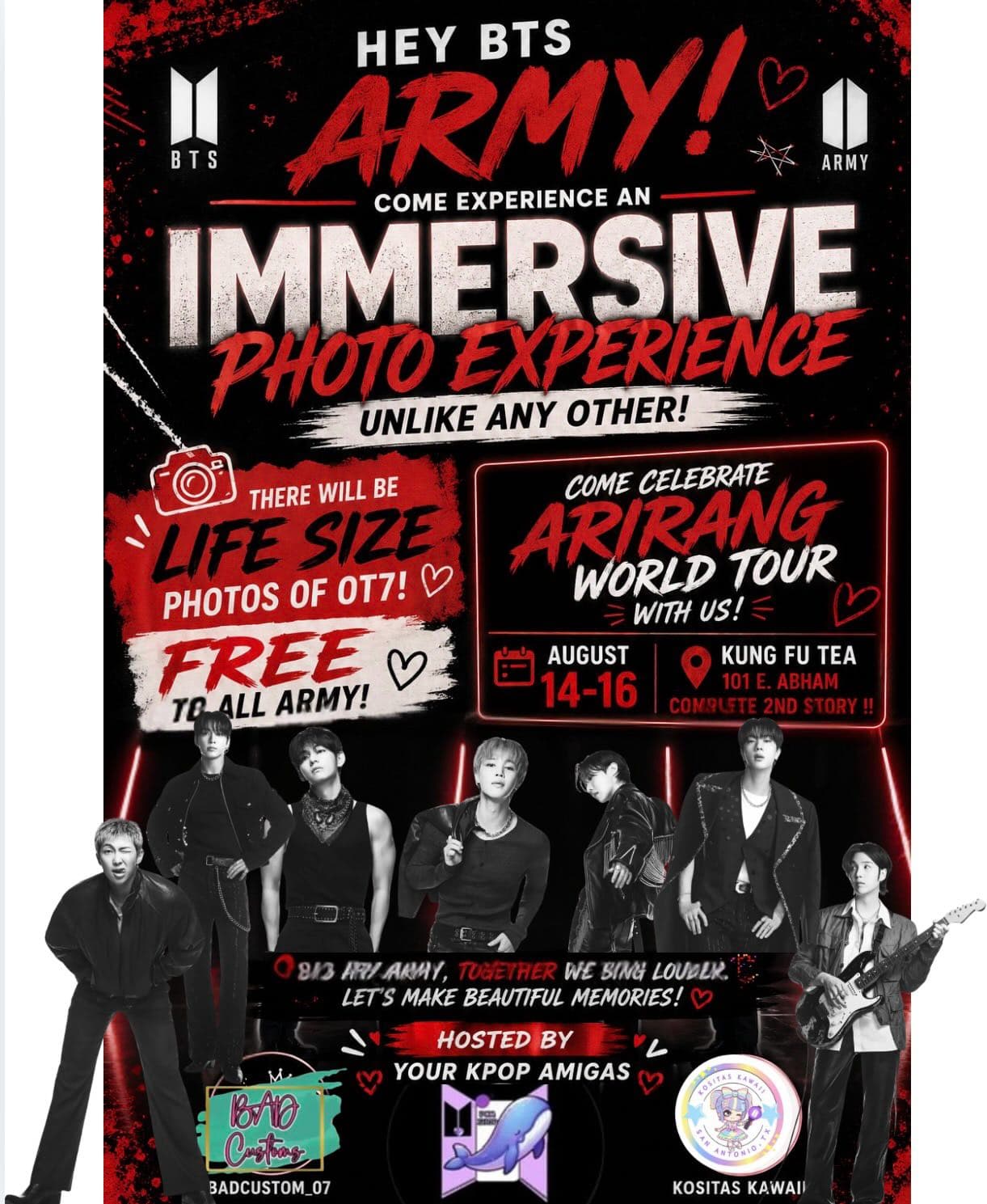 BTS IMMERSIVE PHOTO EXPERIENCE
