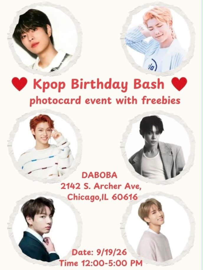 Kpop Birthday Bash
