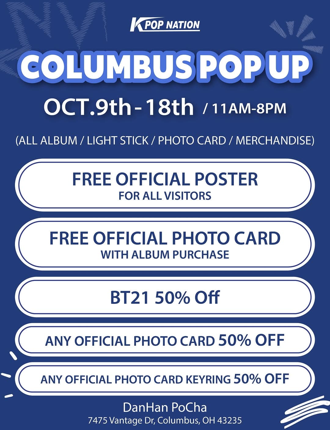 KPOP NATION Columbus POP-UP - Image 1