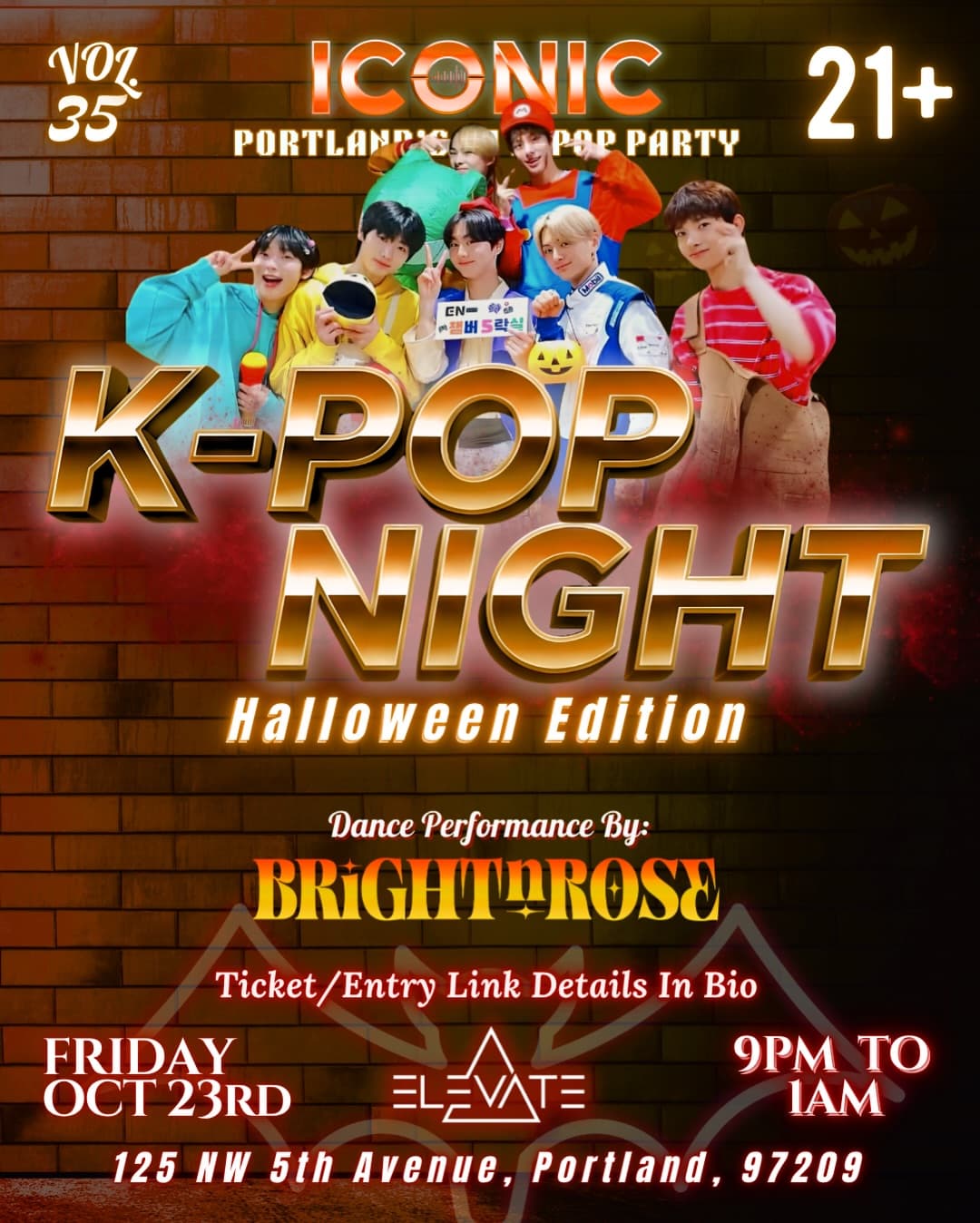 K-POP NIGHT HALLOWEEN - Image 1