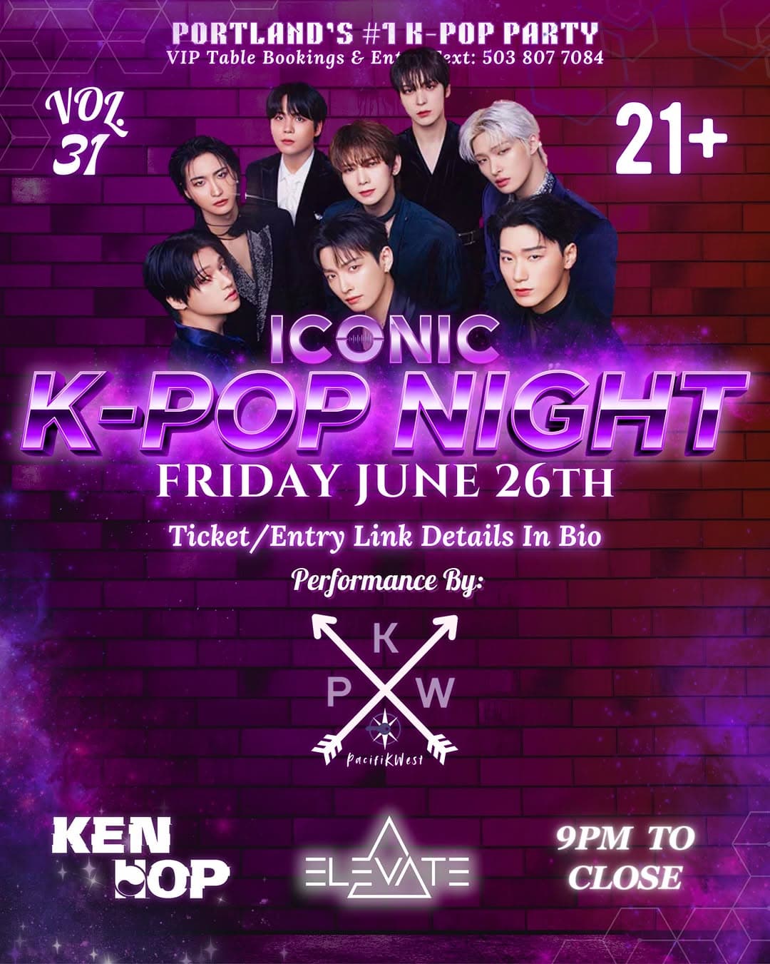 K-POP NIGHT JUNE ATEEZ CELEBRATION