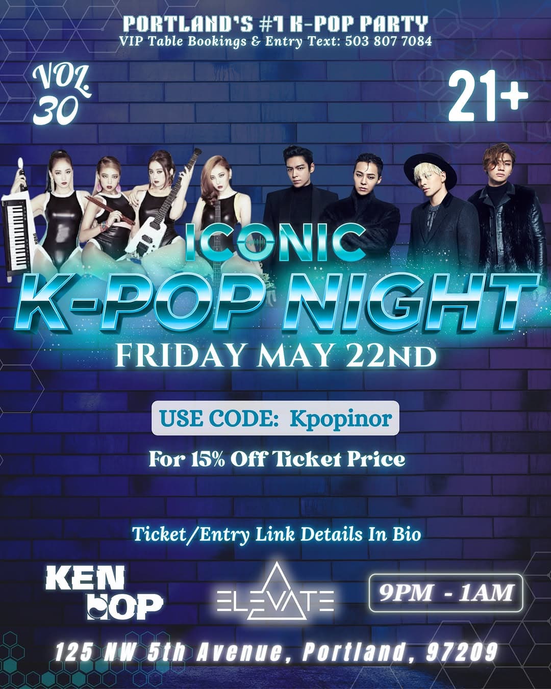 ICONIC K-POP NIGHT - Cover image