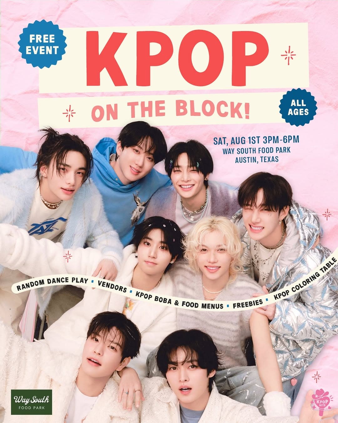 Kpop on the Block - Free & All Ages!