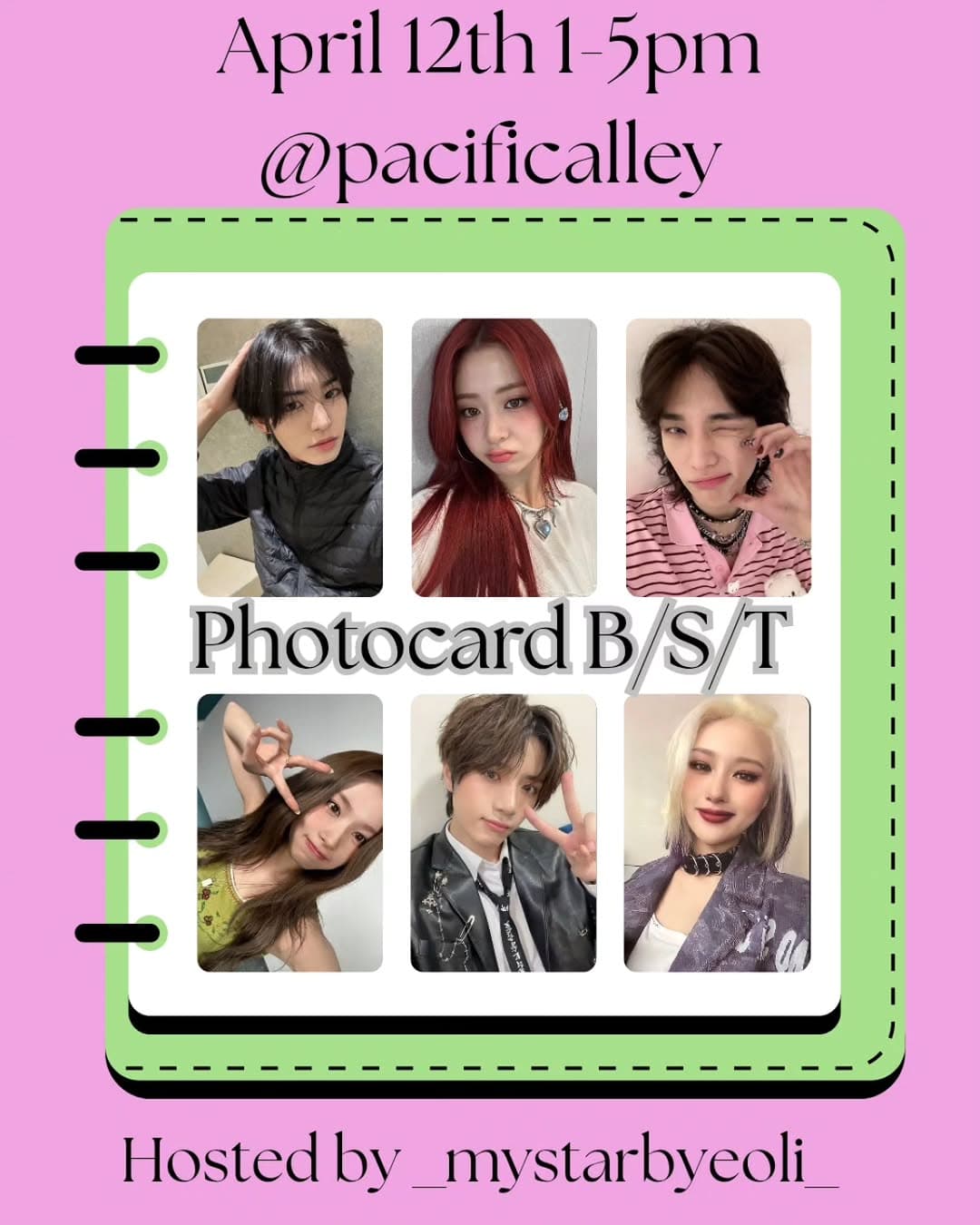 Kpop Photocard B/S/T - Cover image