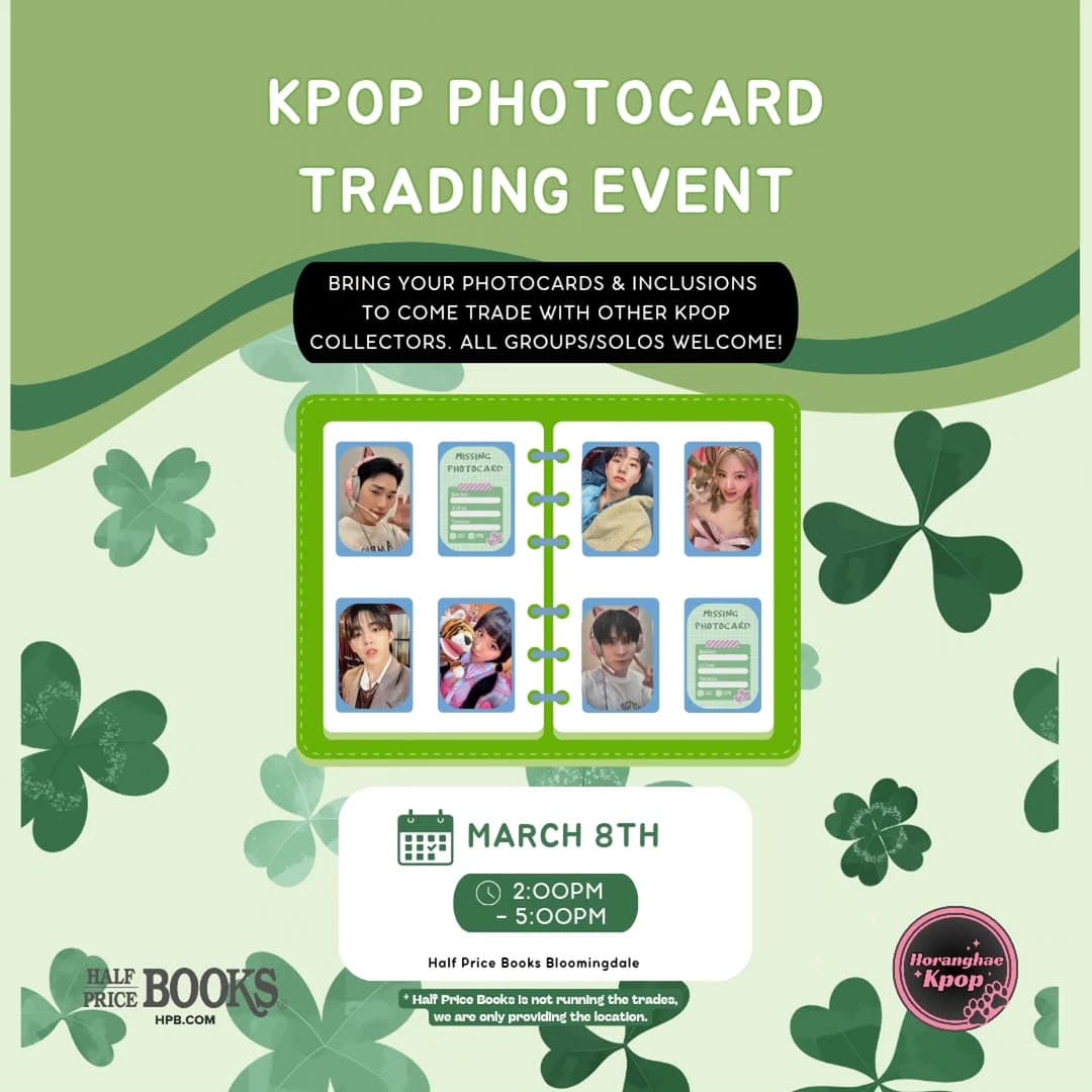 KPOP PHOTOCARD TRADING EVENT - Cover image