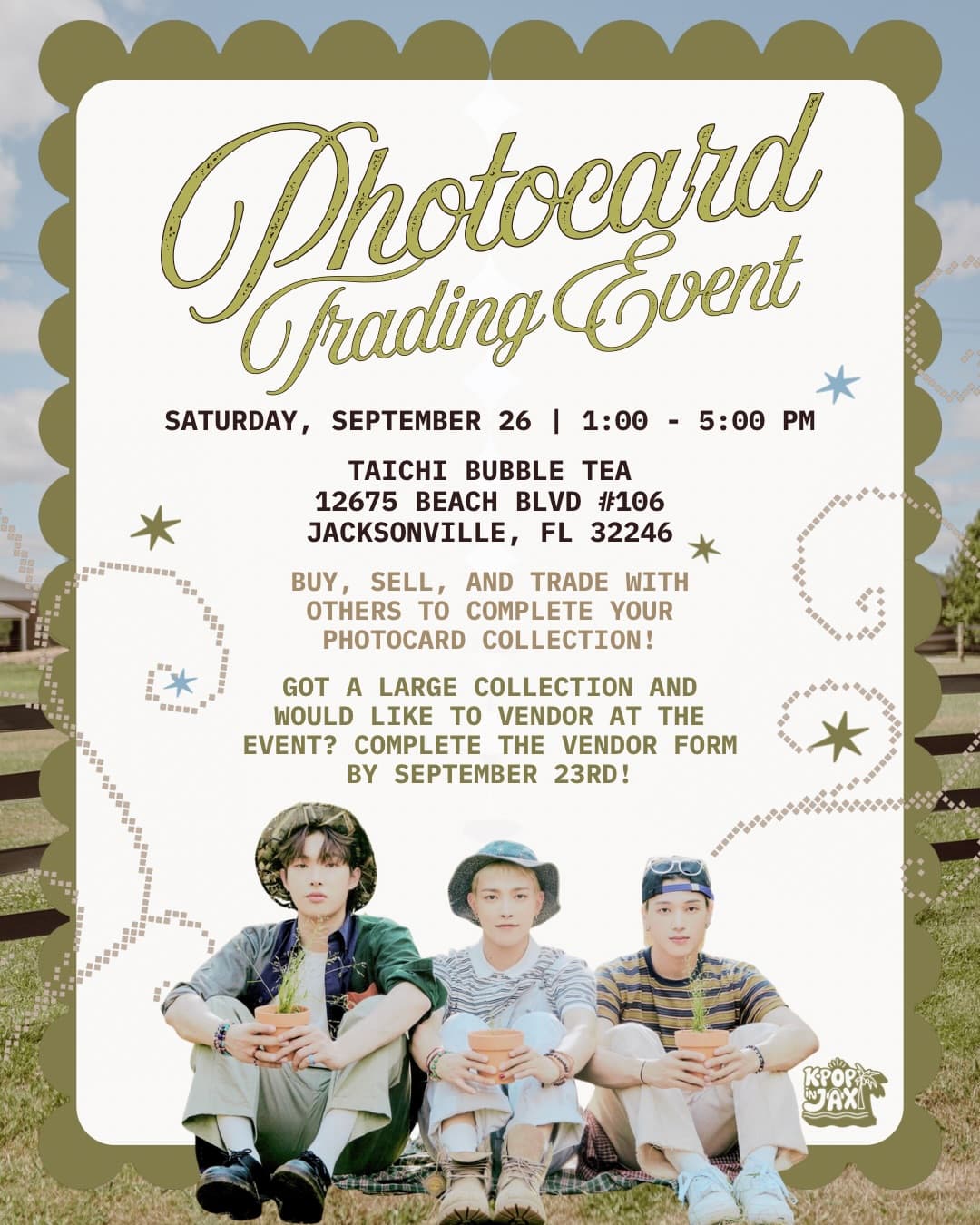 K-Pop Photocard Trading Event