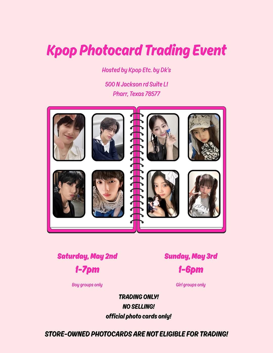 Kpop Photocard Trading Event - Cover image