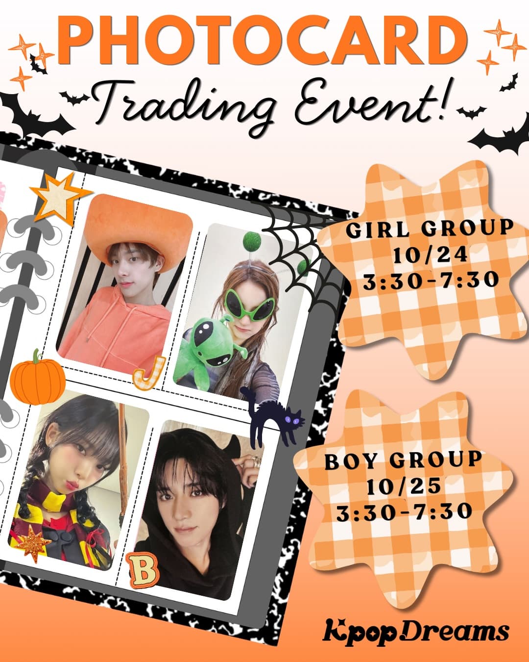 K-Pop Photocard Trading Event - Kpop Dreams