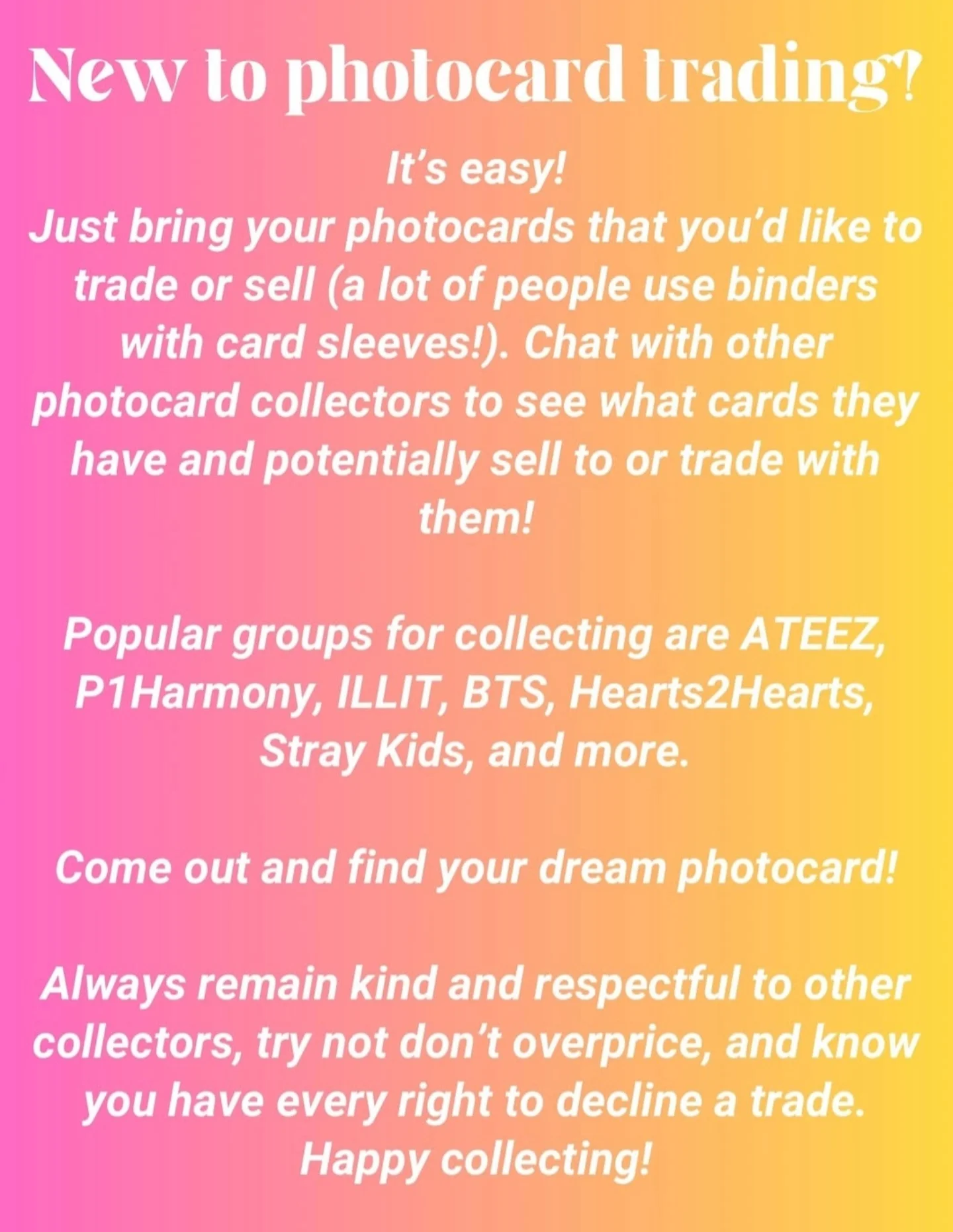 K-POP Photocard Trading - Image 2