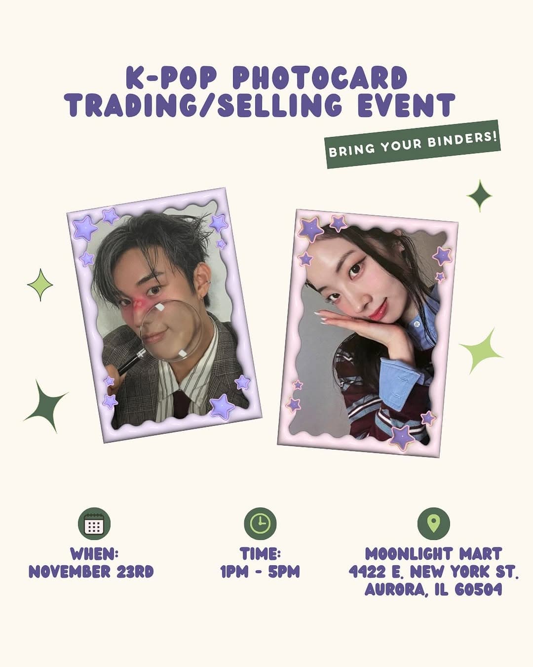 KPOP PHOTOCARD TRADING/SELLING EVENT - Cover image