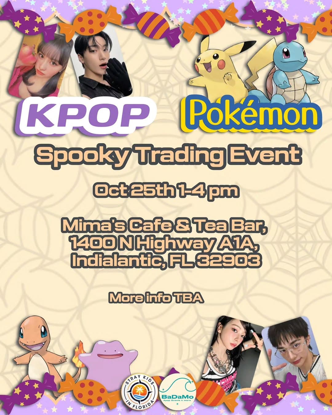 Kpop & Pokemon Spooky Trading Event - Image 1