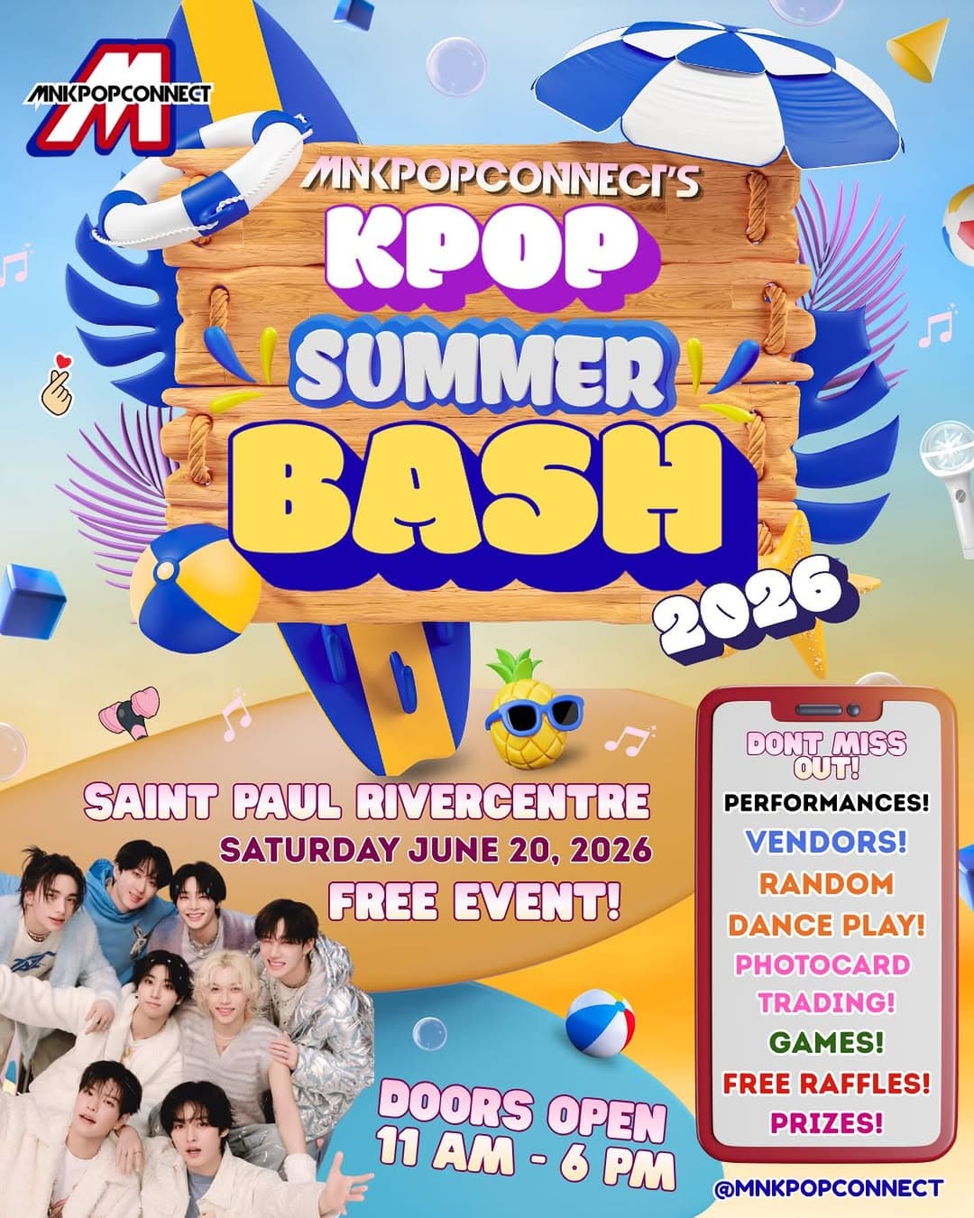 MNKPOPCONNECT'S KPOP SUMMER BASH 2026